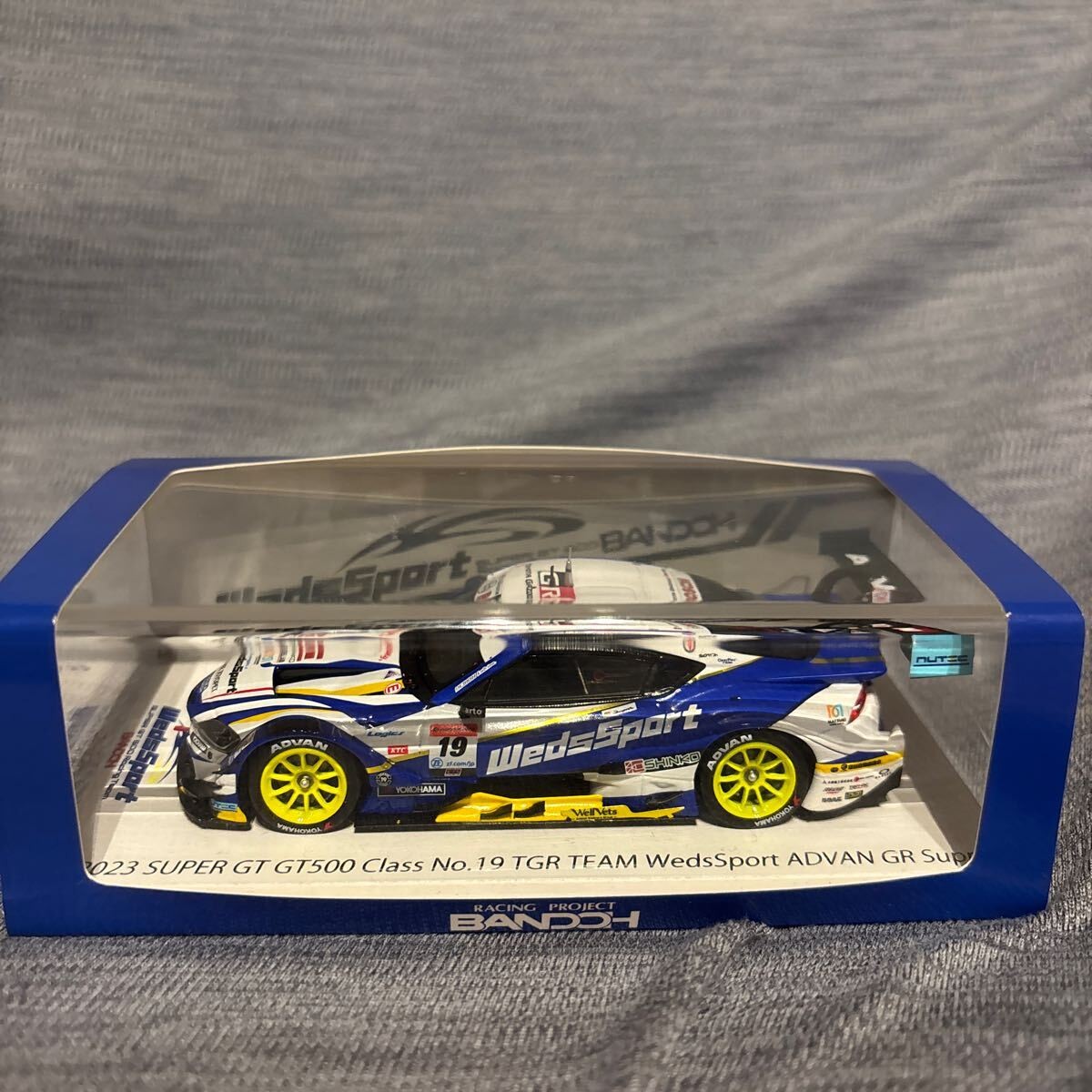 BANDOH 1/43 2023 SUPER GT GT500 TGR TEAM WEDS SPORTS BANDOW BANDOH 1/43 2023 SUPER GT GT500 TGR TEAM WEDS SPORTS BANDOW