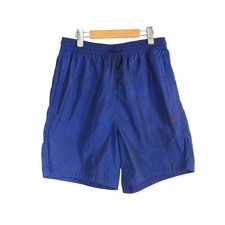 A Bathing Ape Camo Heat Reactive Shorts Pants 3471MSZ L Blue Polyester/Polyimide