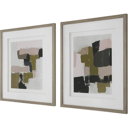 Uttermost 41453 Color Block 31 X 27 inch Framed Prints, Set of 2 - Picture 4 of 8