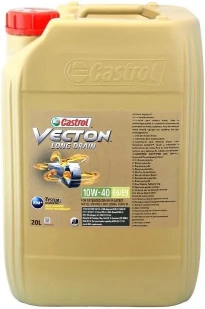 20l Castrol VECTON LONG DRAIN 10W-40 E6/E9 20Liter Motoröl - Bild 1 von 1