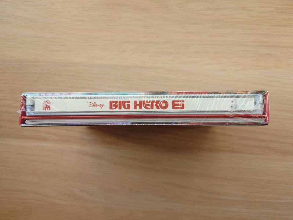 Big Hero 6 3D Blufans Blu-ray Steelbook Ultimate Edition | Double Lenticular NEW - image 4 of 4
