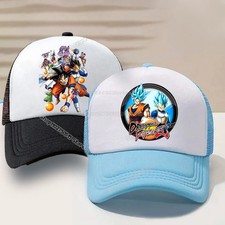 Dragon Ball Son Goku Baseball Cap Anime Mesh Sun Hat for Kids