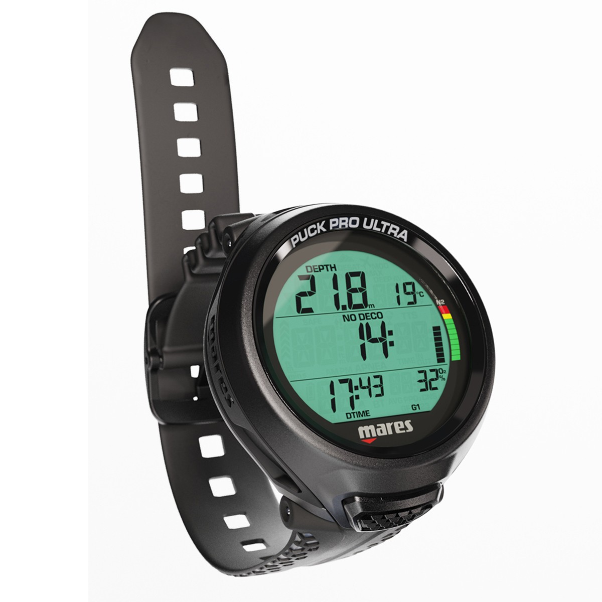 Mares Puck Pro Ultra Lite Dive Computer ~ Open Box