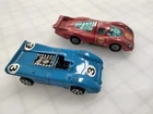 Corgi Toys Whizzwheels & Politoys Porsche 917 1:43 Diecast Cars Red & Blue