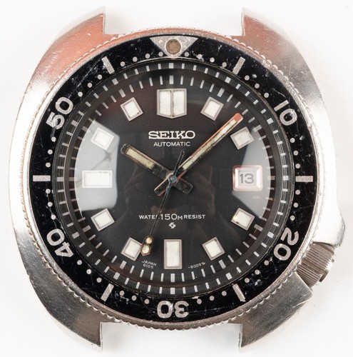 Vintage Seiko 6105-8110 Man's Diver Watch (Cleaned Oiled in 2024) Running Great!