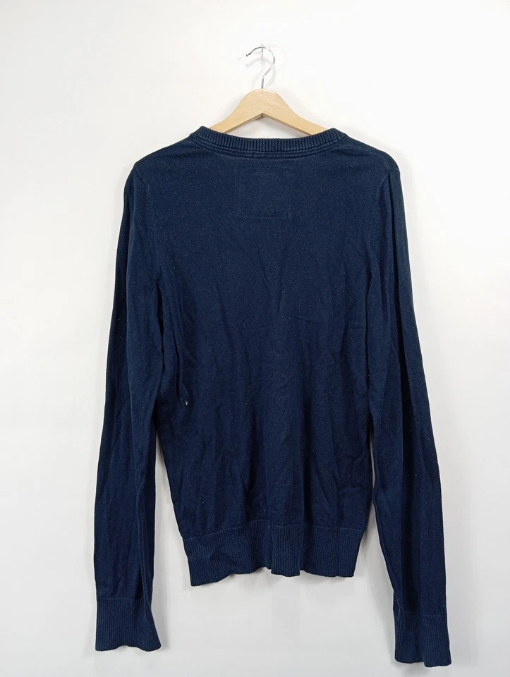 Abercrombie & Fitch Pull Homme Bleu Classique (EU 50, INT L) - Photo 2/3