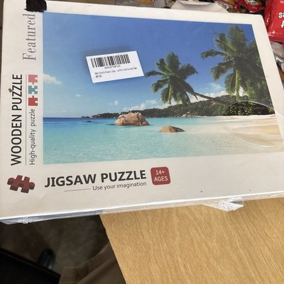 1,000 Piece Wooden Puzzle Beech Scene
