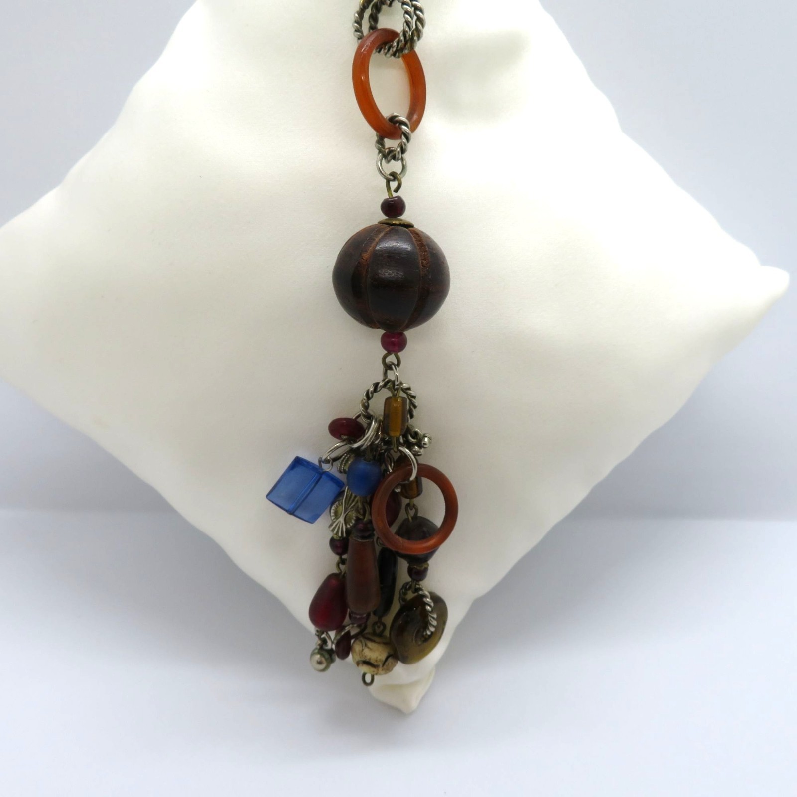 Handcrafted Multi-Bead Statement Necklace by The … - image 8