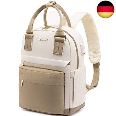 LOVEVOOK Rucksack Damen Klein, Wasserdicht Cityrucksack Handtasche 2 in 1 mit