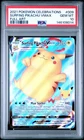 2021 POKEMON CELEBRATIONS #009 FULL ART/SURFING PIKACHU VMAX PSA 10