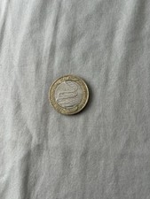 DNA Double Helix 2-Pound Coin 1953-2003 with Mint Error Alignment Coin