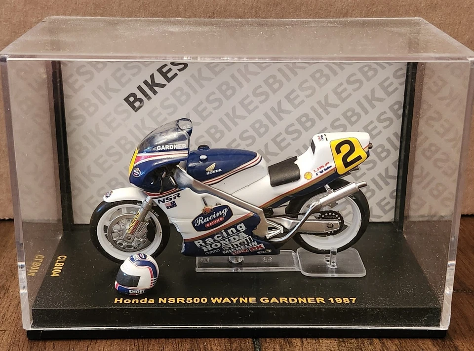IXO 1/24 Scale Model 1987 Honda NSR500 W. Gardner CLB004 - Image 3 of 4