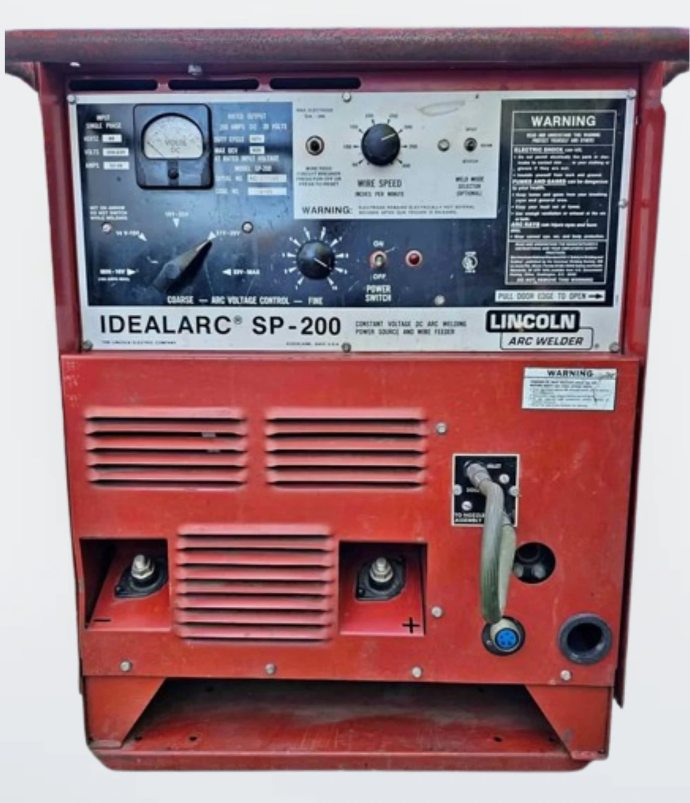 Lincoln Electric IdealArc SP-200 MIG Welder  Gun/ Wire/Rolli