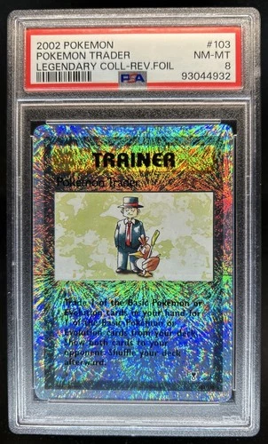 2002 Pokemon Legendary Pokemon Trader Reverse Holo #103/110 PSA 8