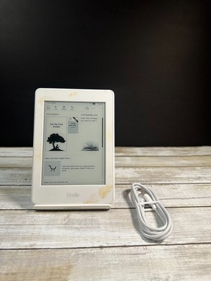 Amazon Kindle (DP75SDI/7th Gen) 6''-4GB Wi-Fi Paper White Works!!!