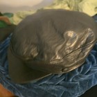LEATHER MENS HAT BRAND NEW REAL LEATHER ONE OF A KIND PIECE Size LARGE — photo 2