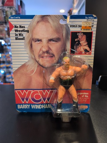 BARRY WINDHAM SUPERSTARS OF THE WCW VINTAGE GALOOB...