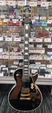 EPIPHONE INSPIRED BY GIBSON LES PAUL CUSTOM EBONY ELECTRIC GUITAR 998447