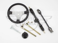 Pignone cremagliera sterzo Go Kart colonna portaingranaggi anteriore ATV Buggy Rack 440 mm