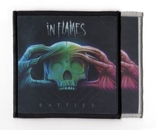 In Flames Battles Sublimated Printed Patch Swedish Heavy Death Metal Band Logo
