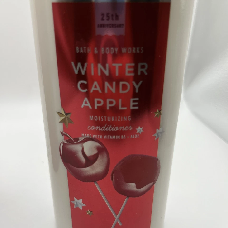 Set de champú y acondicionador para cabello Bath & Body Works Winter Candy Apple 16 oz cada uno Foto 4 de 4