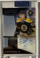 FRANK VATRANO 2024-25 Clear Cut AUTO Ultimate ROOKIES SP RC #RA-FV UD Upper Deck