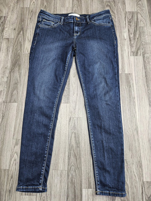 Refined by Daytrip 1959 Jeans Womens 31 Blue Gemini Stretch Denim Straight Leg