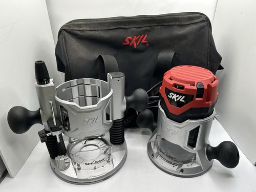 Skil Router with Plunge Base & Case Model 1830 Excellent | eBay