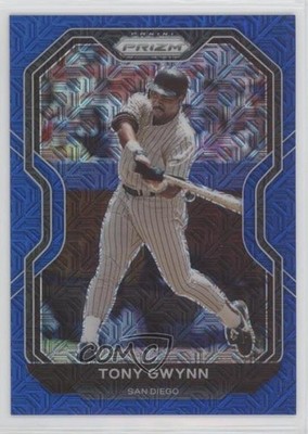 2021 Panini Prizm Tier III Blue Mojo Prizm 149/199 Tony Gwynn #225 HOF 1i3m