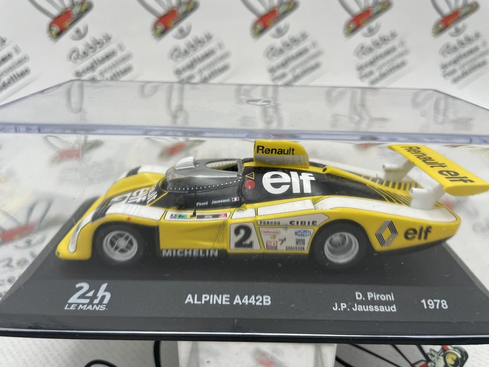 Die Cast "Alpine A442B D.Pironi 1978" 24 H le Mans 1/43 Foto 2 de 2