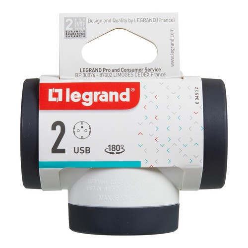 Adattatore contatto multiplo 3x 2x distributore Shuko spina multipla Legrand - Foto 60 di 82