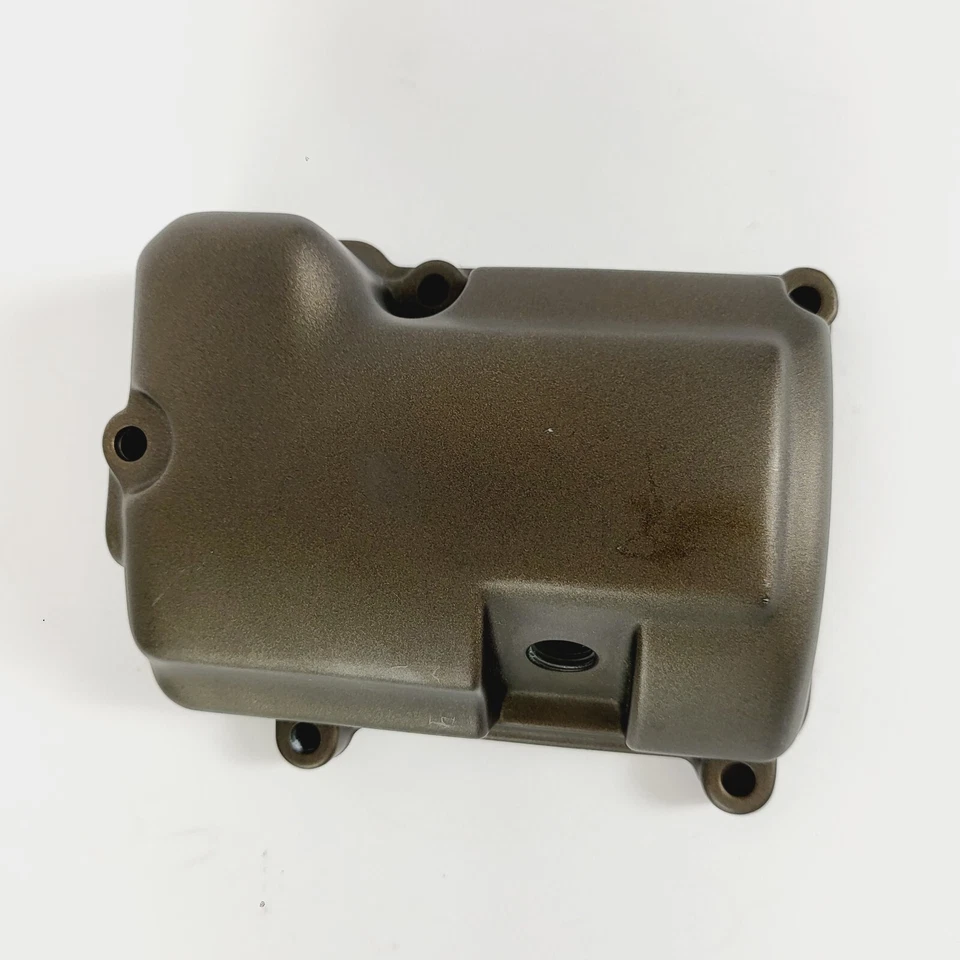 Cubierta superior de transmisión bronce 87-99 Harley Davidson Evo 5 Dyna Electra Softail Foto 2 de 4