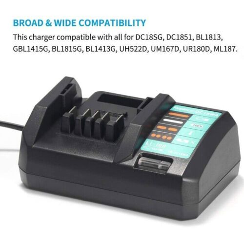 Battery Charger For Makita DC18WA 14.4V-18V Suits BL1813G BL1413G US NEW - Picture 2 of 9