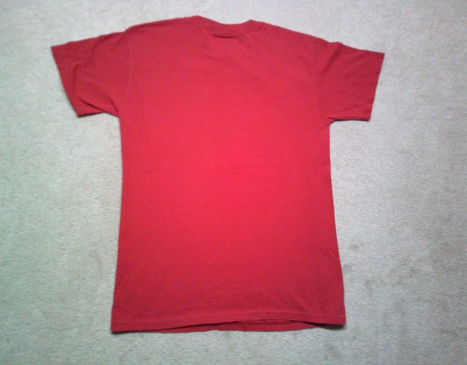 Camiseta de Colección Famous Stars & Straps Para Hombre Pequeña Roja Y2K Goteo Foto 2 de 4