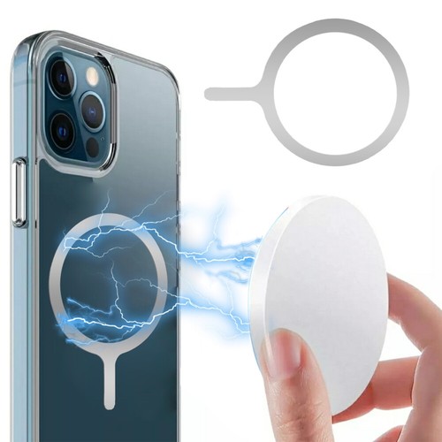 Magsafe Phone Case Replacement Metal Ring Plate Sticker Wireless Charger Magnet - Picture 5 of 11