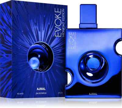 Ajmal Evoke Midnight Edition Him Eau de Parfum for Men 90ml-3fl.oz