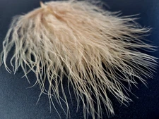 MARABOU BLOOD QUILLS - TAN - Fly Tying Feathers - Woolly Bugger - 12 pc. - NEW!