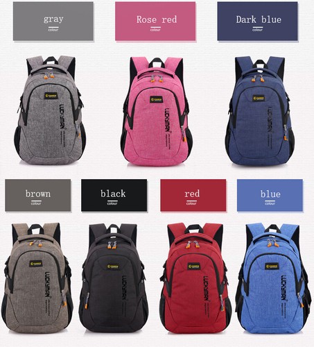 Backpack Mochila para hombre Bolsa de viaje para mujer Mochilas para  computadora | eBay