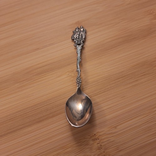 Silver Plate Danish Georg Nilsson GERO 90 couple Spoon Dutch Couple - Picture 3 of 9