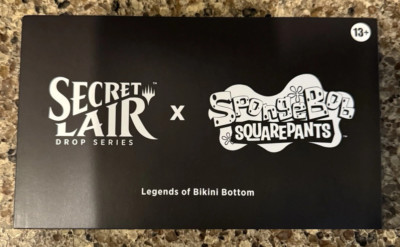 MTG Secret Lair SpongeBob SquarePants Legends of Bikini Bottom Non-Foil In-hand