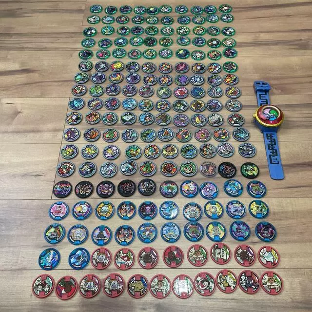 Yo-Kai Watch Set Medal Yokai Watch Rare Collector