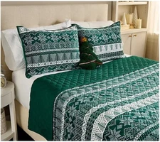 Home Reflections Holiday Printed Bed in a Bag - Twin