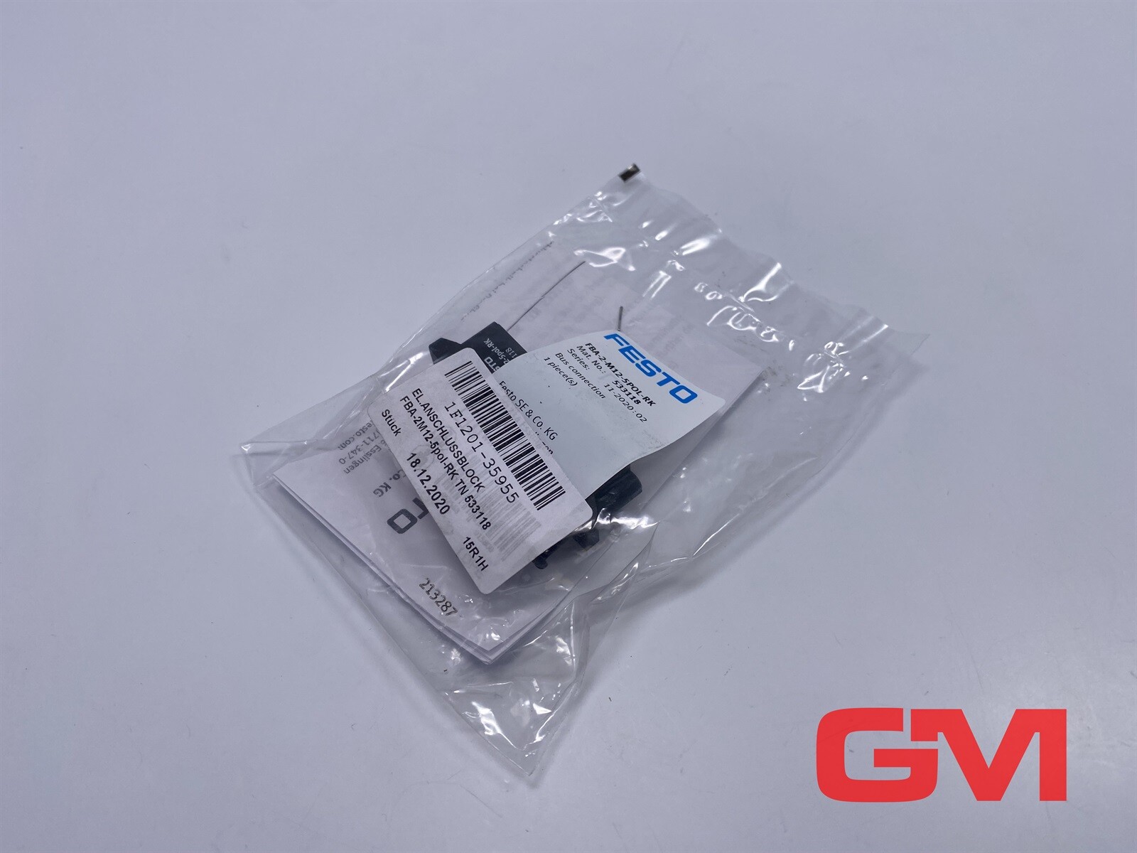 Festo Bus Connection 533118 FBA-2-M12-5POL-RK