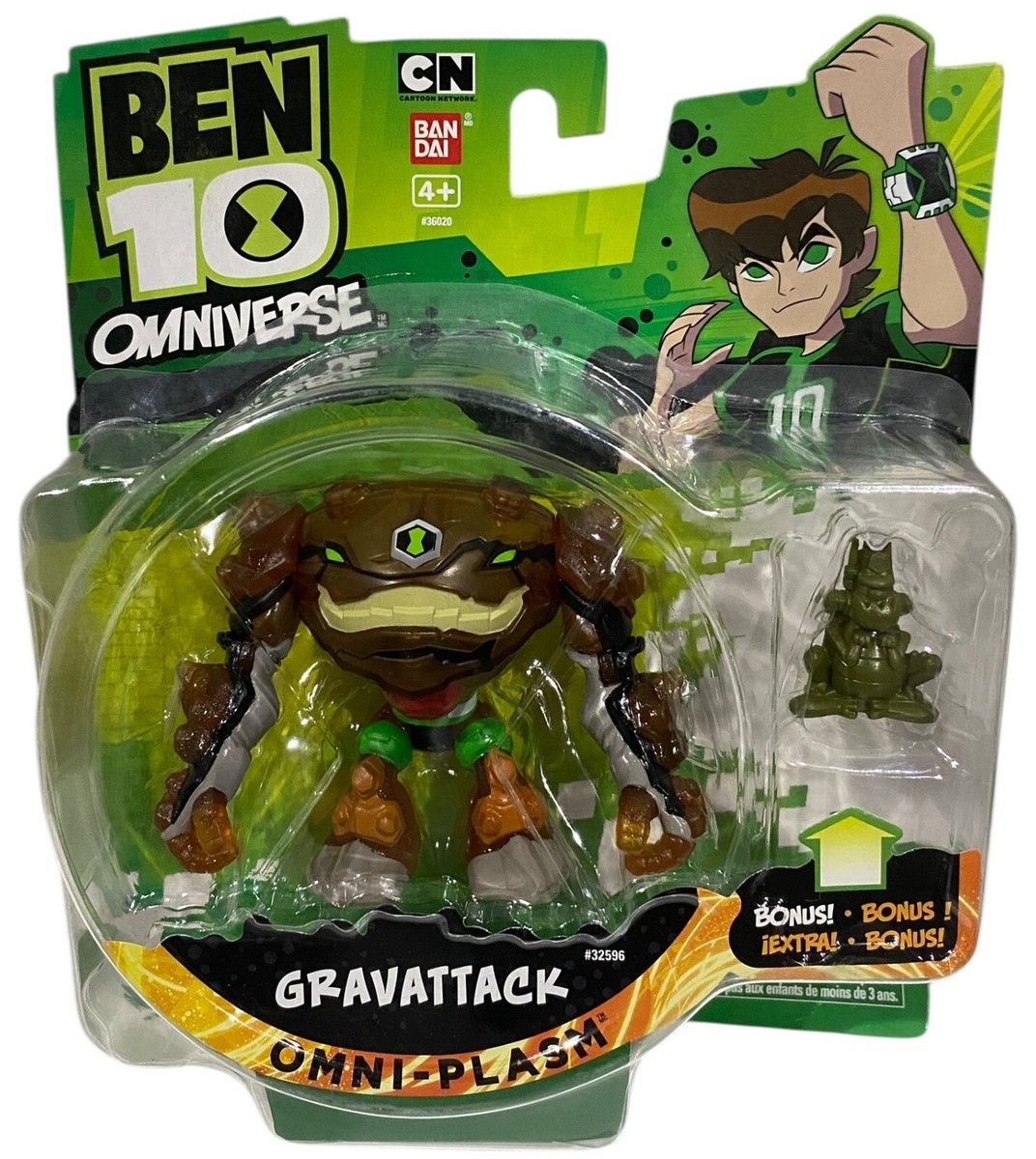 激レア　絶版　ben10 ベン10 gravattack 可動フィギュア Ben 10 Omniverse Omni-Plasm Gravattack Action Figure NEW w