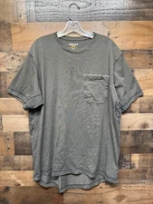 Ariat Rebar Workman Reflective Flag T-Shirt Men's XL Gray Short Sleeve Pocket