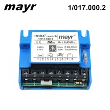 mayr ROBA -switch 1/017.000.2 2.0A 230V~±10% 0.05-2sec 0~10MΩ rectifier module