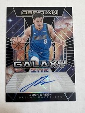 2023-24 Panini Obsidian Josh Green /99 Auto Galaxy Ink #GI-GRN Mavericks