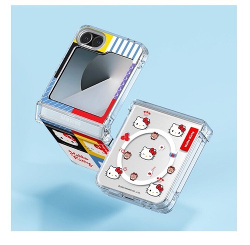Sanrio genuine {Galaxy Z FLIP7/Z Flip6|Z Flip5}Magnetic Phone Case MagSafe A - 第 5/12 張圖片