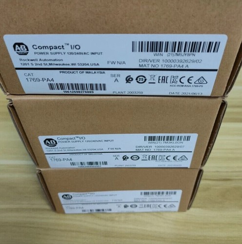 NEW Unopened Allen Bradley 1769-PA4 CompactLogix Power Supply Free Shipping AB