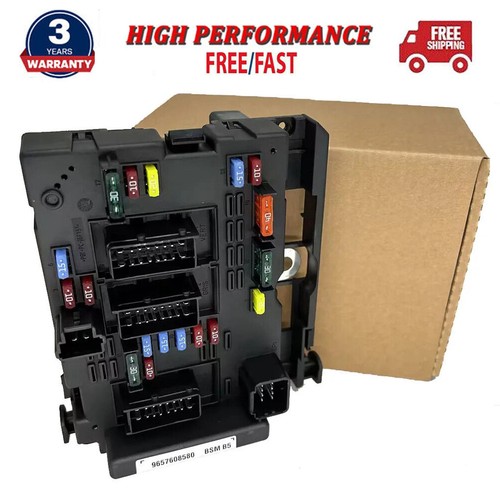Fuse Box Assembly Relay 9657608580 for Citroen C3 C5 C8 Peugeot 206 307 ...
